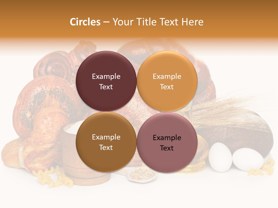 Many Bakery Wheat PowerPoint Template