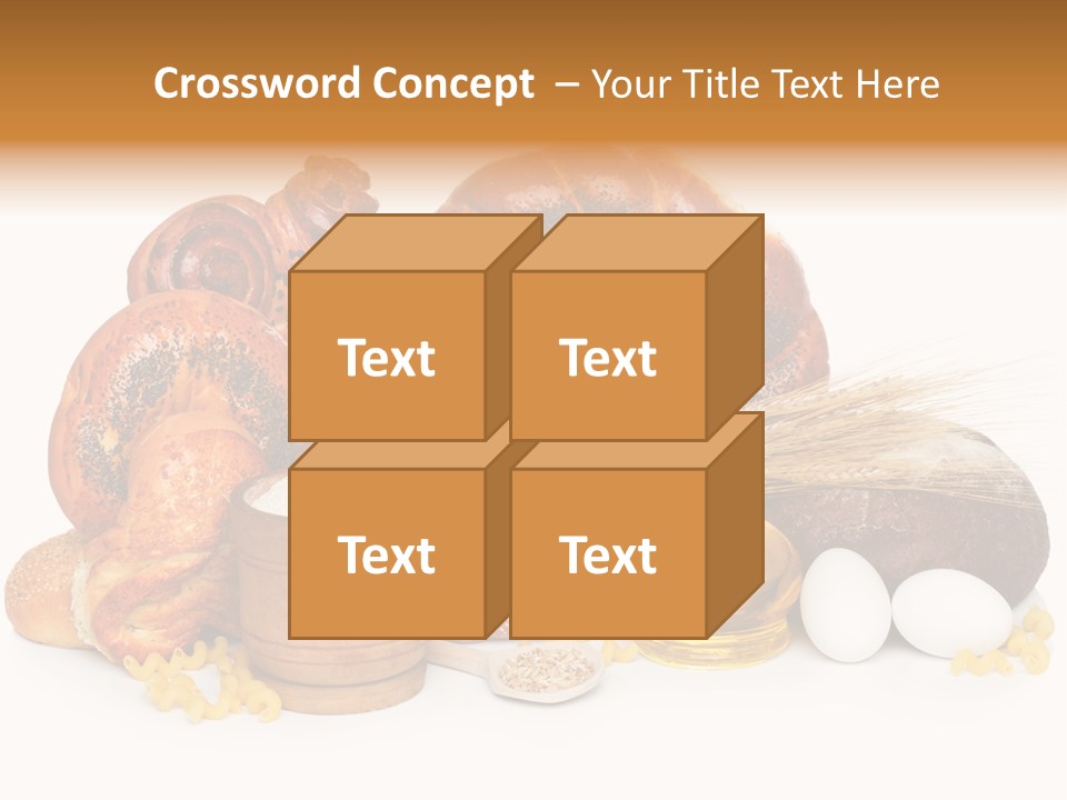 Many Bakery Wheat PowerPoint Template