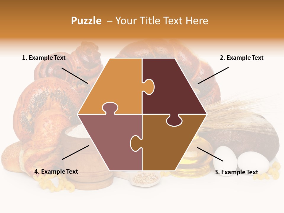 Many Bakery Wheat PowerPoint Template