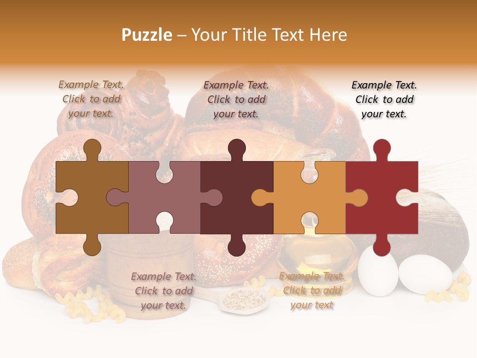 Many Bakery Wheat PowerPoint Template