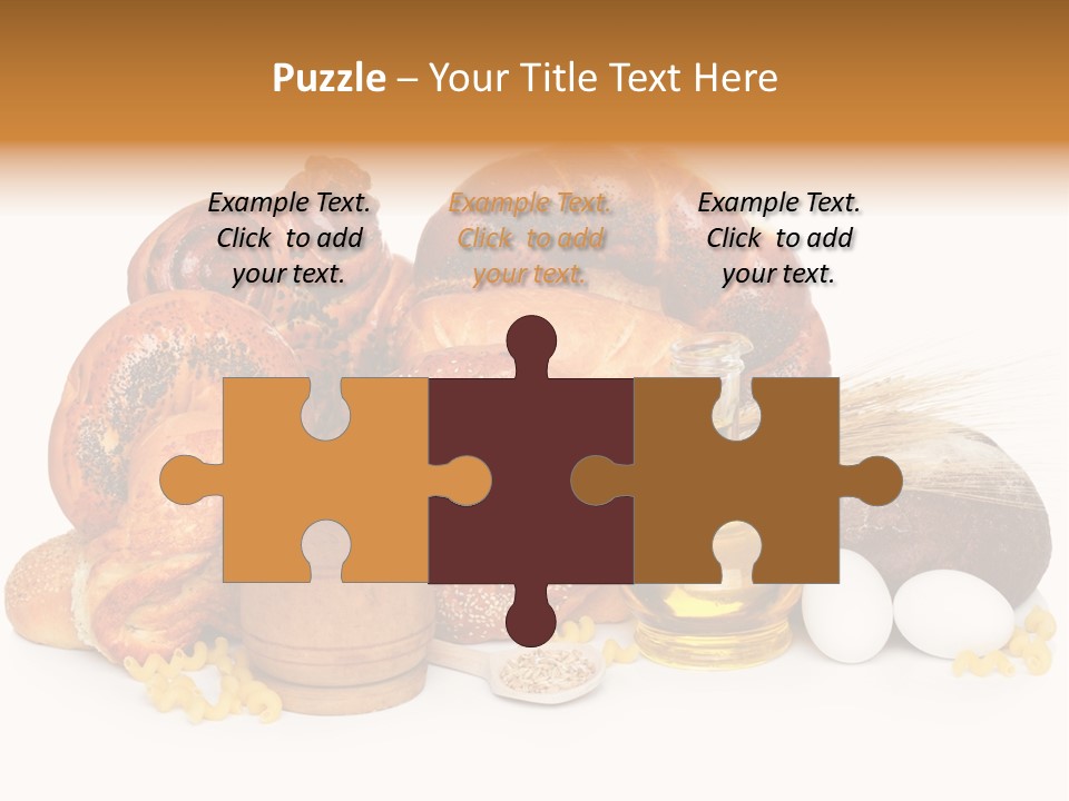 Many Bakery Wheat PowerPoint Template