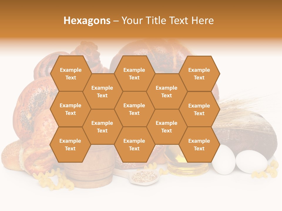 Many Bakery Wheat PowerPoint Template