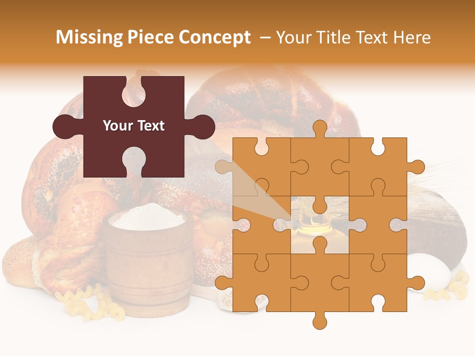 Many Bakery Wheat PowerPoint Template