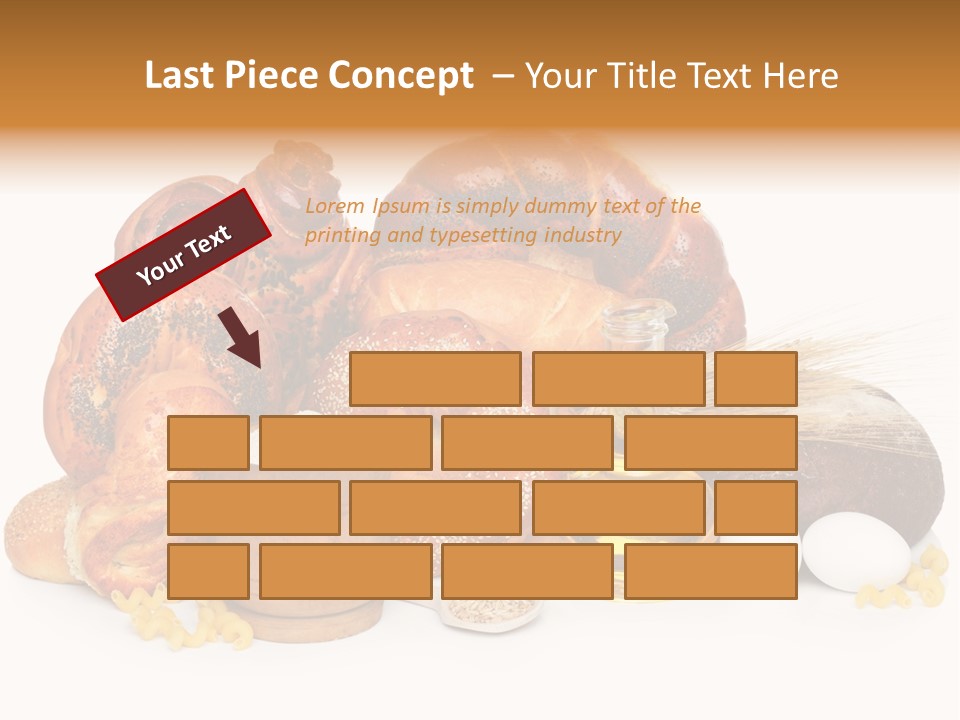 Many Bakery Wheat PowerPoint Template