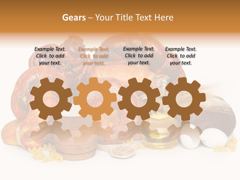 Many Bakery Wheat PowerPoint Template