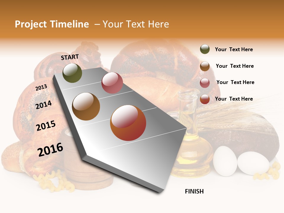 Many Bakery Wheat PowerPoint Template