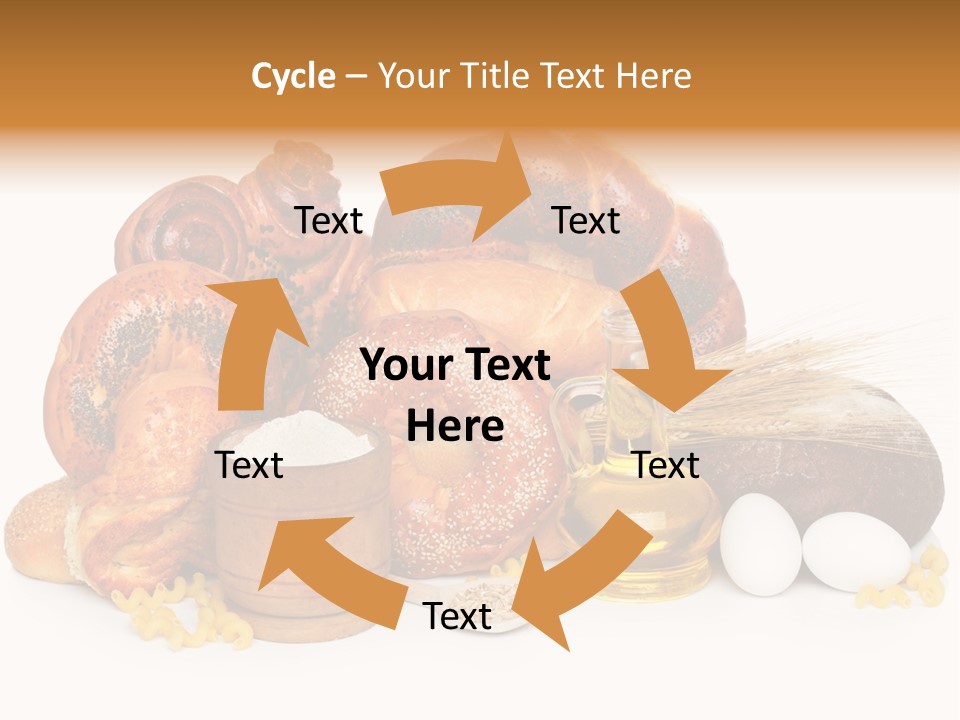 Many Bakery Wheat PowerPoint Template