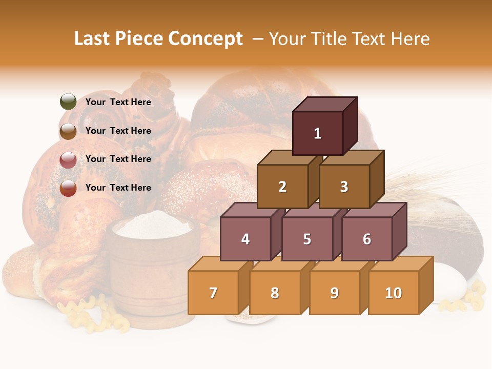 Many Bakery Wheat PowerPoint Template
