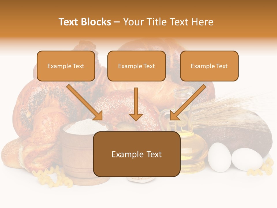Many Bakery Wheat PowerPoint Template