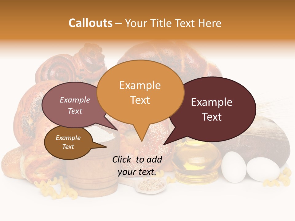 Many Bakery Wheat PowerPoint Template