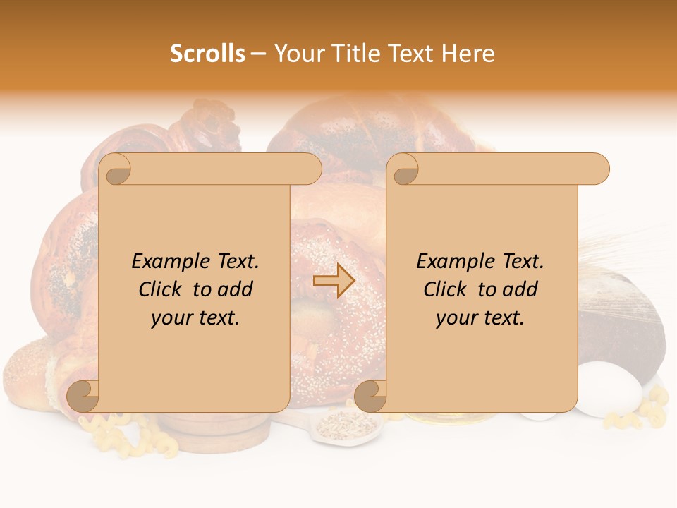 Many Bakery Wheat PowerPoint Template
