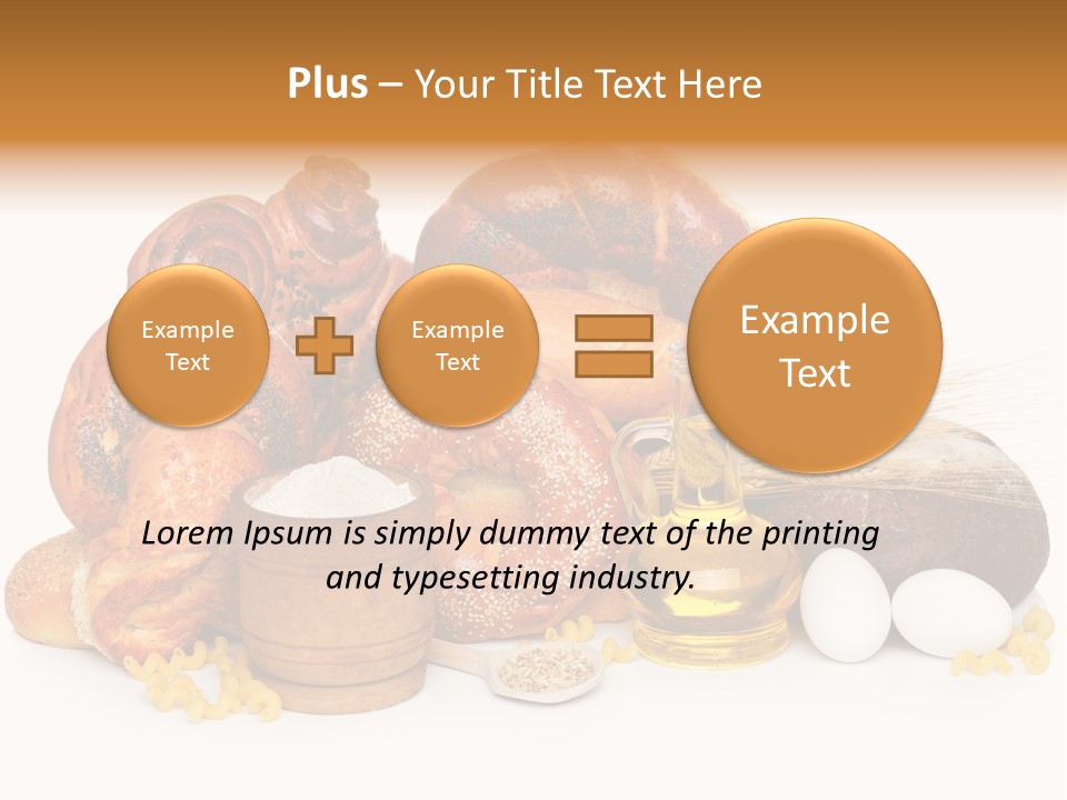 Many Bakery Wheat PowerPoint Template