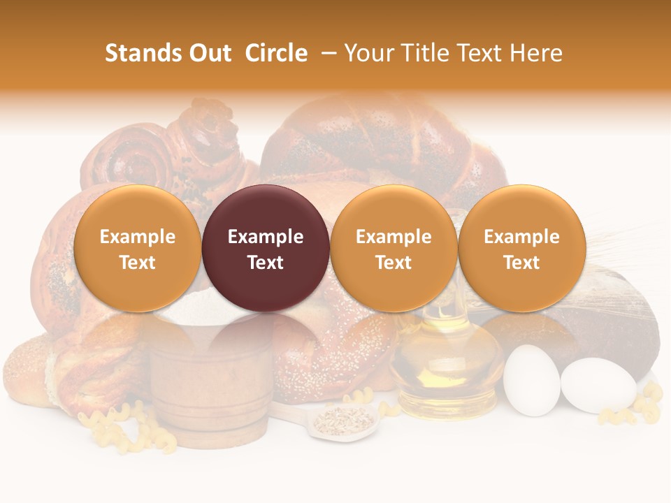 Many Bakery Wheat PowerPoint Template