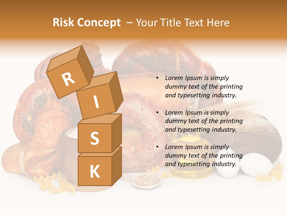 Many Bakery Wheat PowerPoint Template