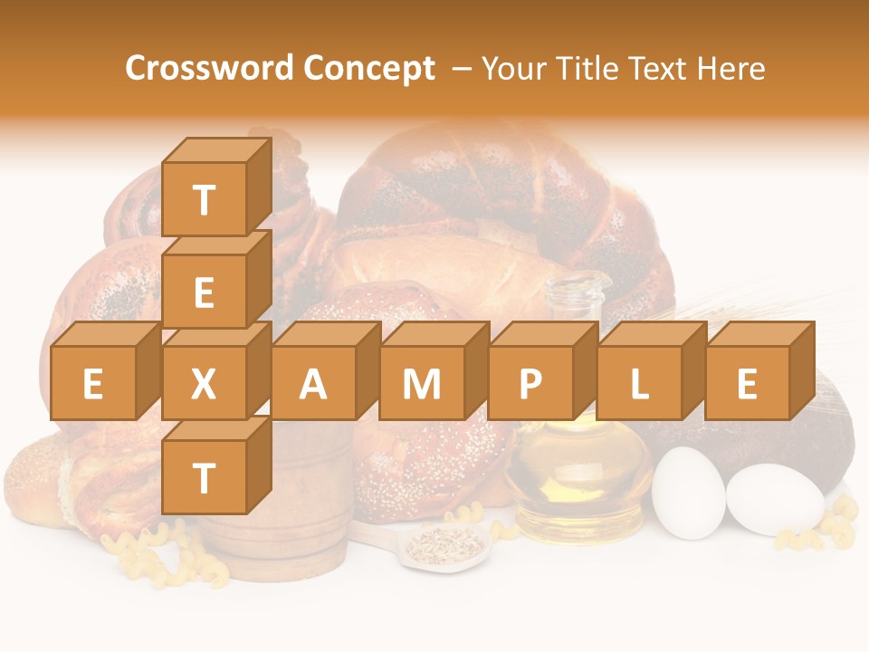 Many Bakery Wheat PowerPoint Template