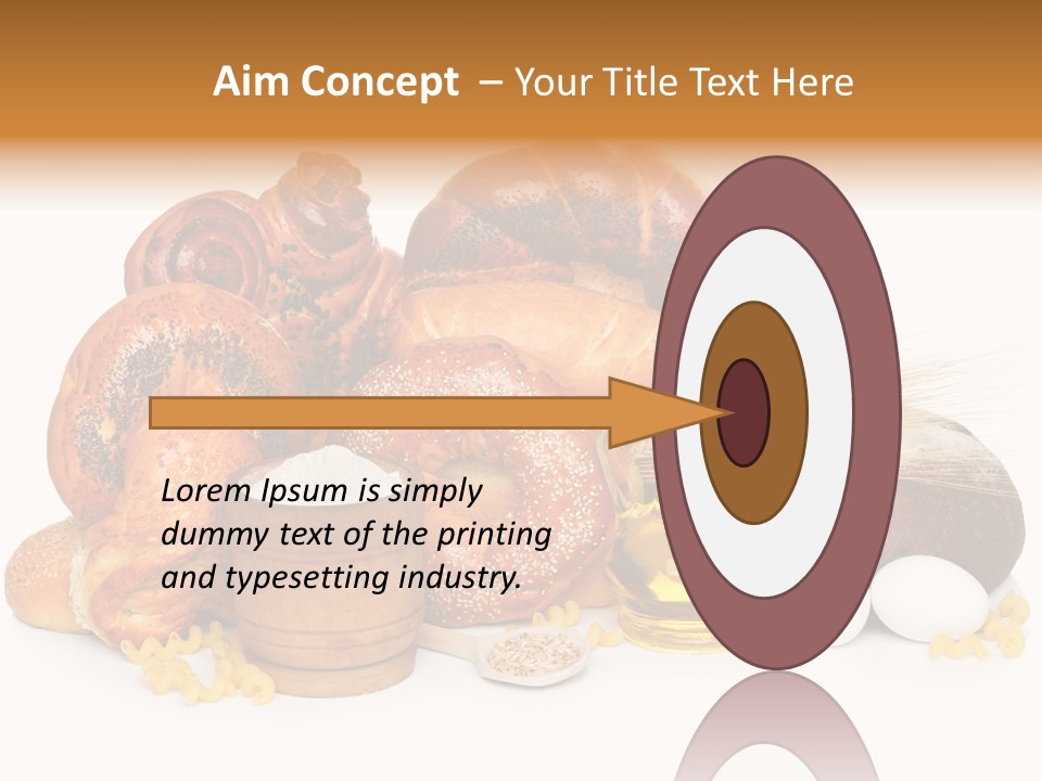 Many Bakery Wheat PowerPoint Template