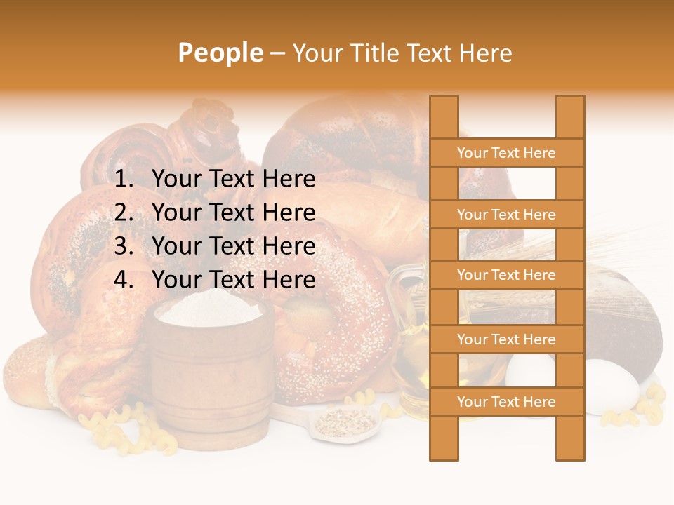 Many Bakery Wheat PowerPoint Template