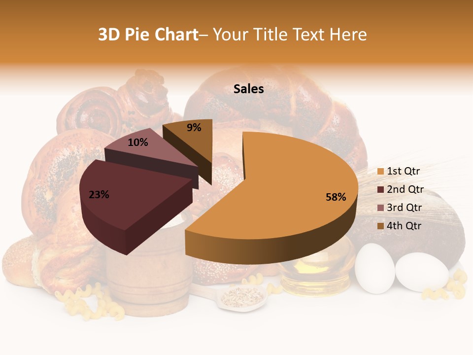 Many Bakery Wheat PowerPoint Template