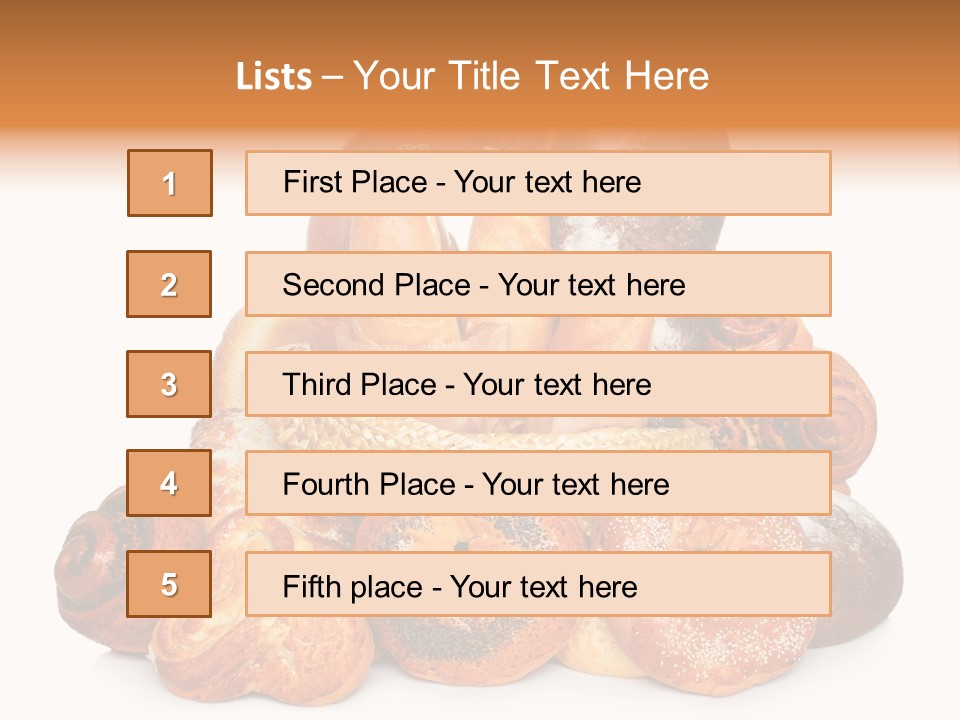 Bread Still Life Different PowerPoint Template