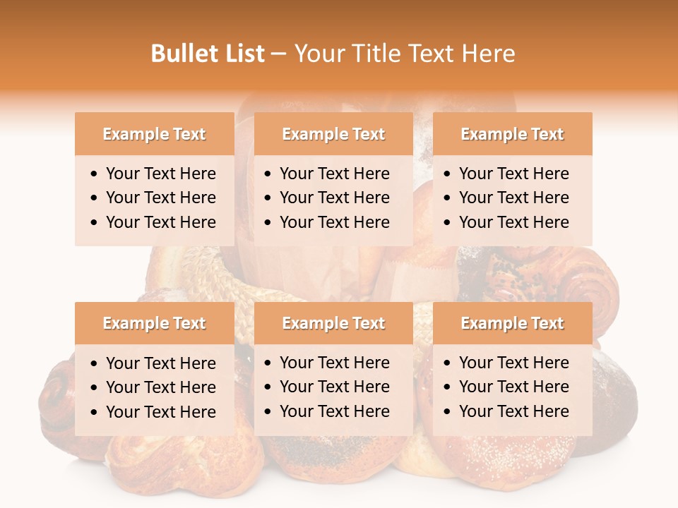 Bread Still Life Different PowerPoint Template