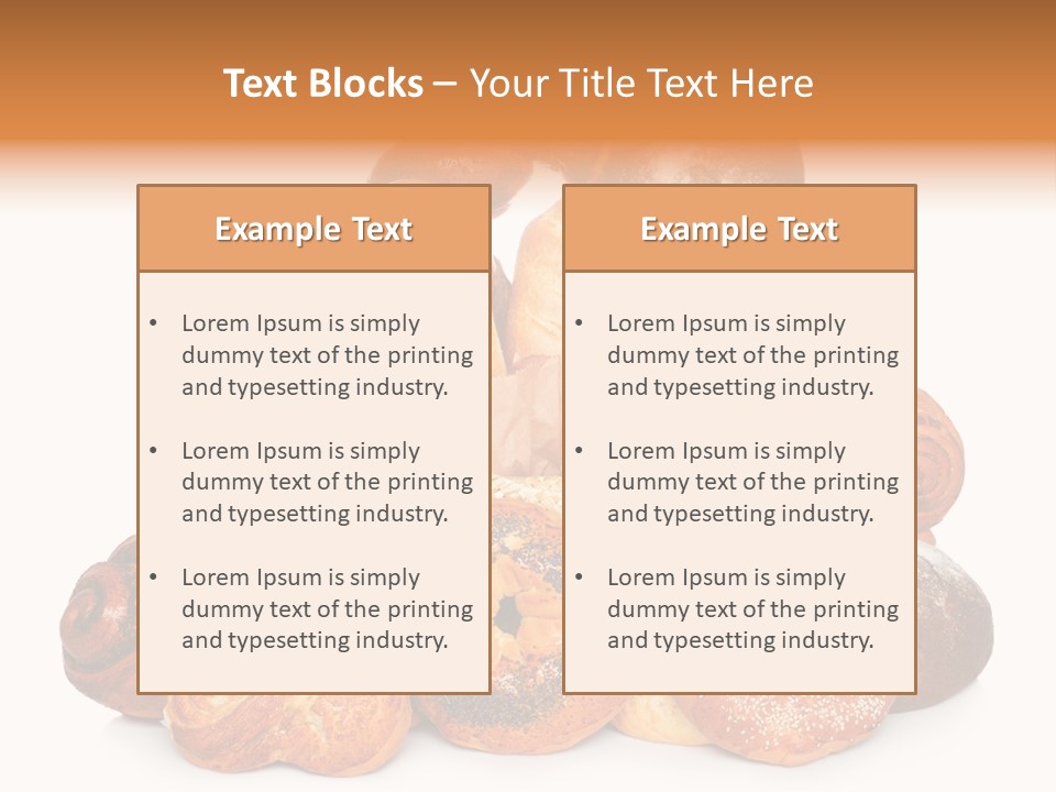 Bread Still Life Different PowerPoint Template