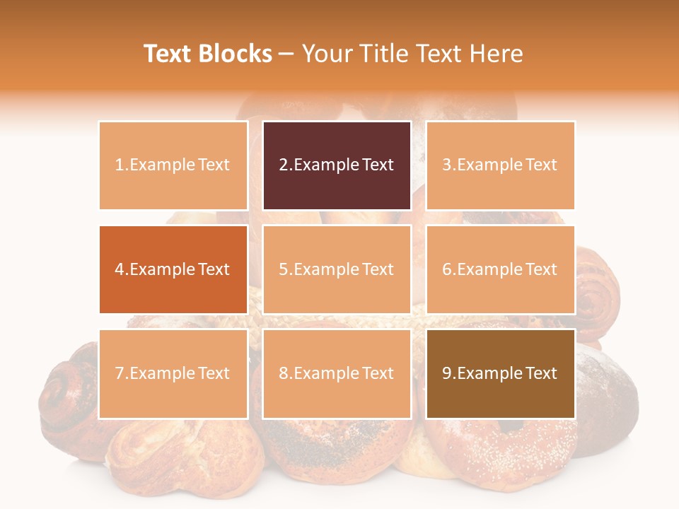 Bread Still Life Different PowerPoint Template