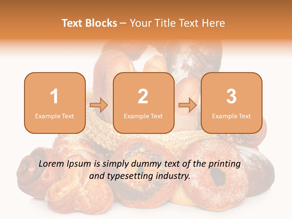 Bread Still Life Different PowerPoint Template