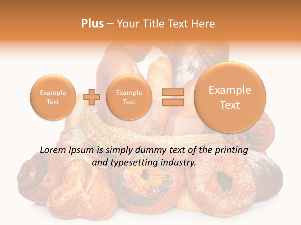 Bread Still Life Different PowerPoint Template