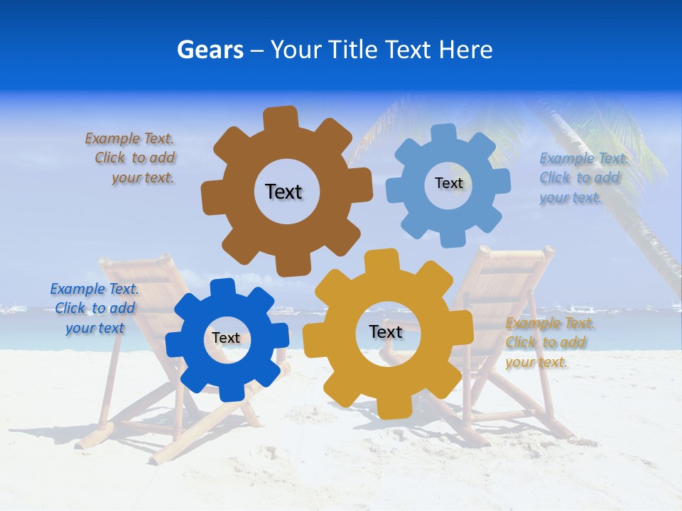 Water Philippines Scenic PowerPoint Template