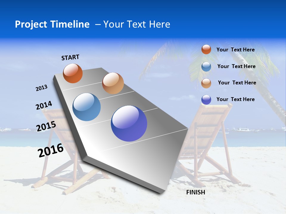 Water Philippines Scenic PowerPoint Template