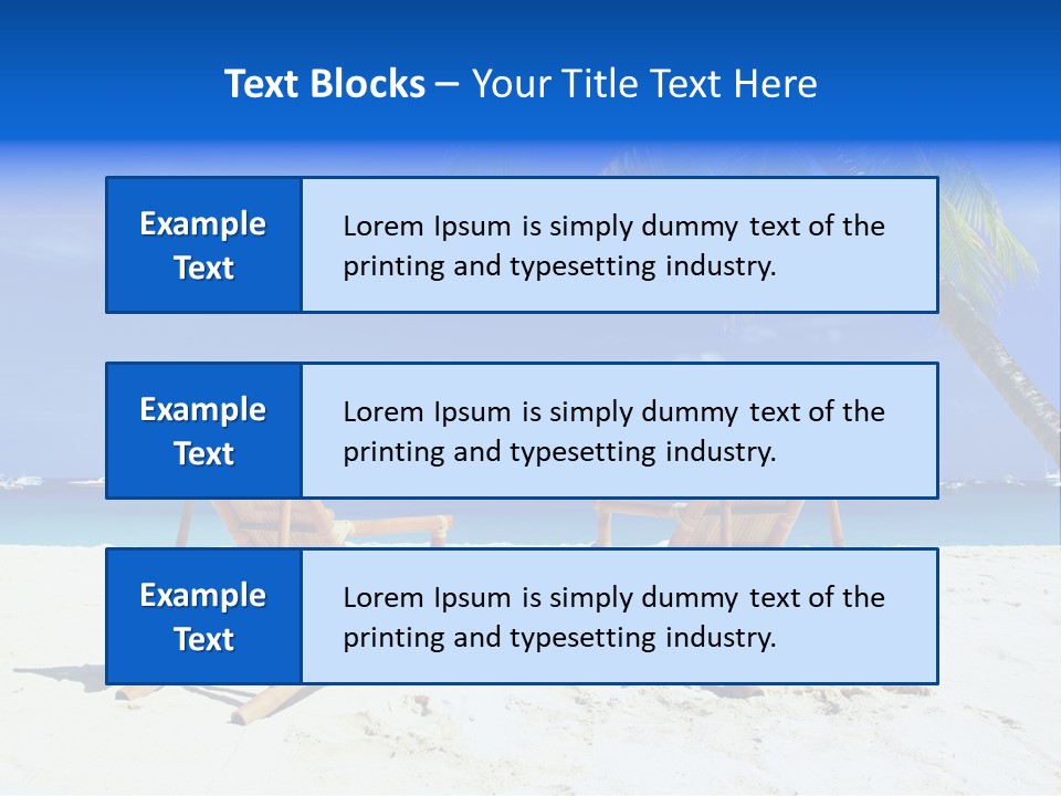 Water Philippines Scenic PowerPoint Template