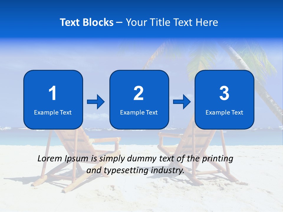 Water Philippines Scenic PowerPoint Template