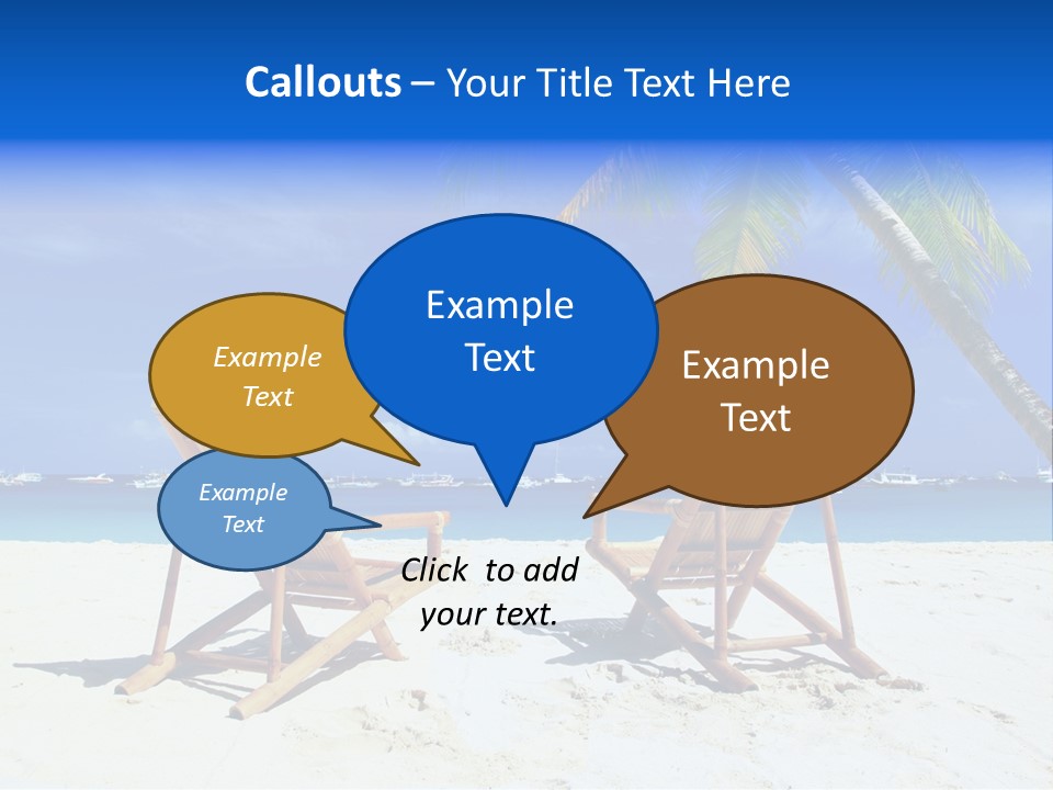 Water Philippines Scenic PowerPoint Template