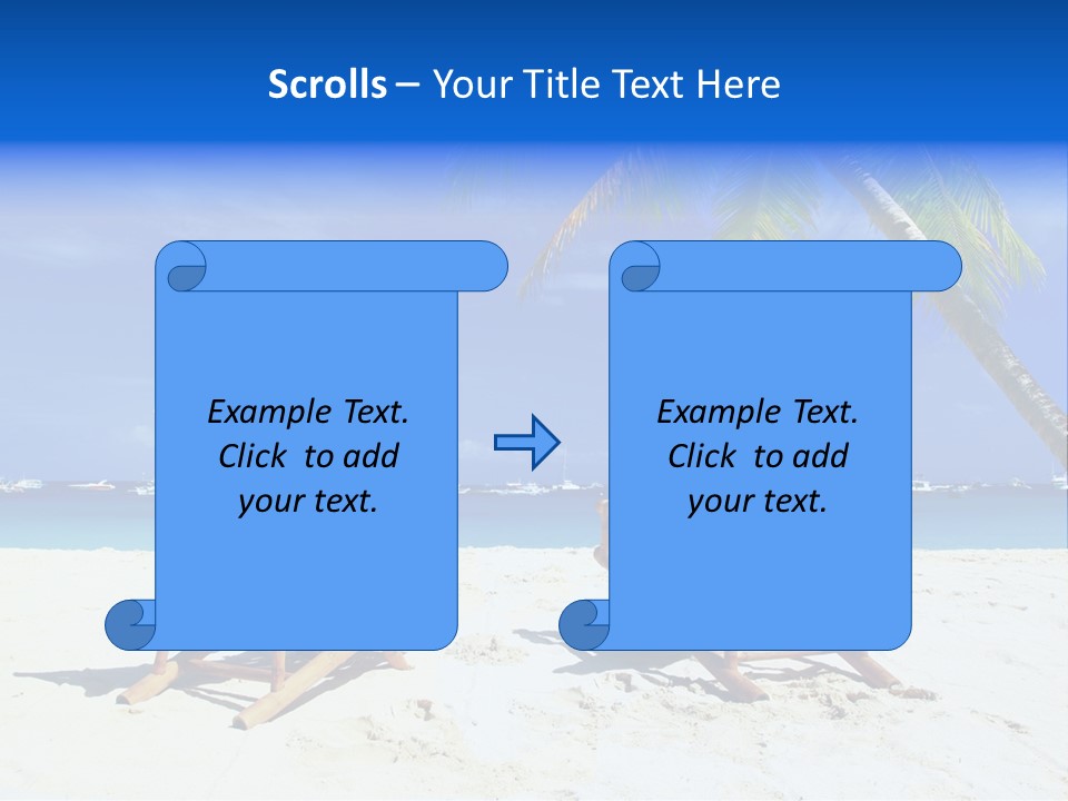 Water Philippines Scenic PowerPoint Template