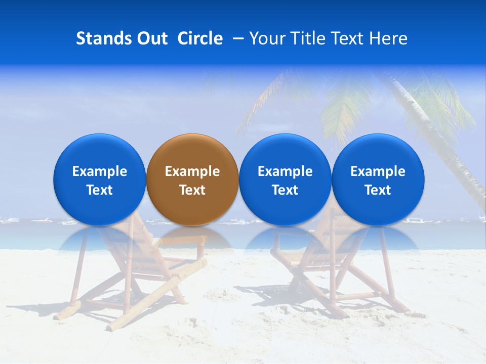 Water Philippines Scenic PowerPoint Template