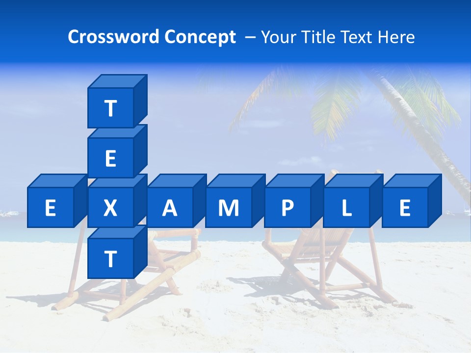 Water Philippines Scenic PowerPoint Template