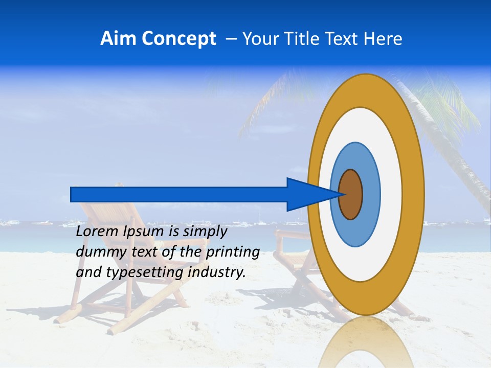 Water Philippines Scenic PowerPoint Template