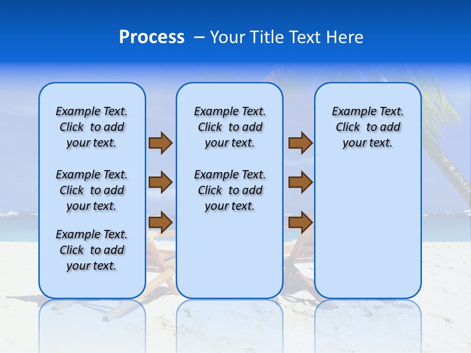 Water Philippines Scenic PowerPoint Template