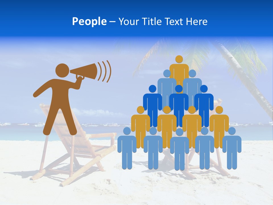 Water Philippines Scenic PowerPoint Template