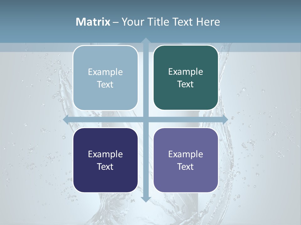 Flow Transparent Russian PowerPoint Template