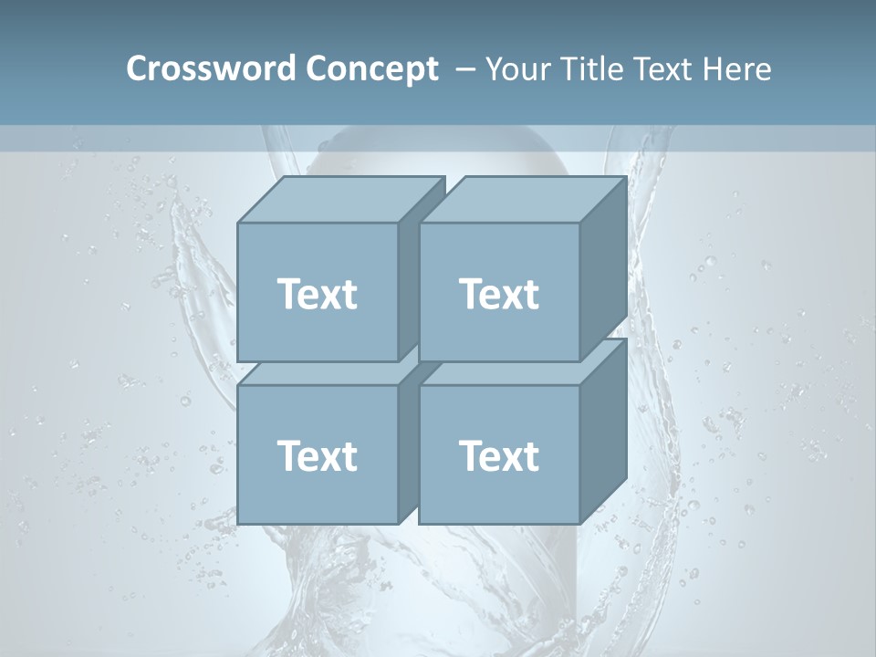 Flow Transparent Russian PowerPoint Template
