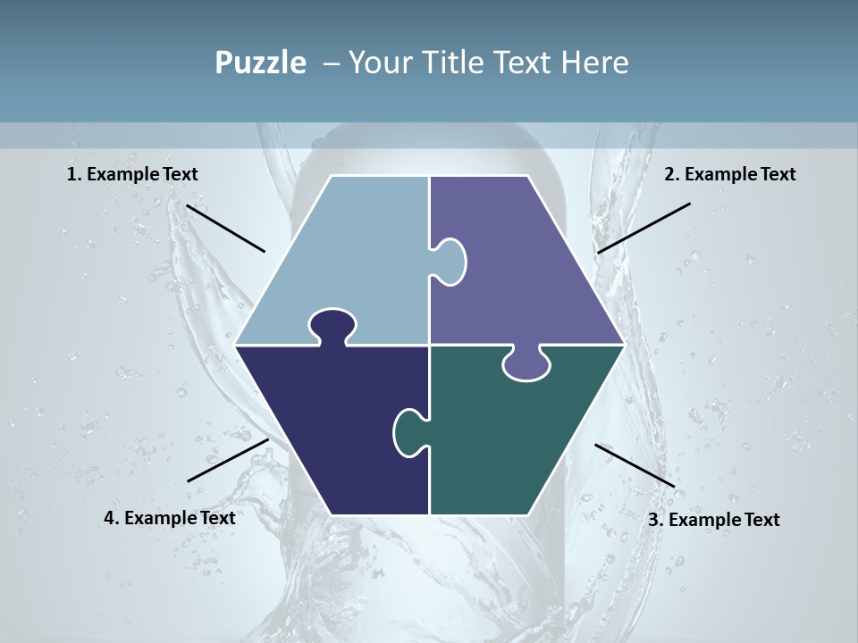 Flow Transparent Russian PowerPoint Template