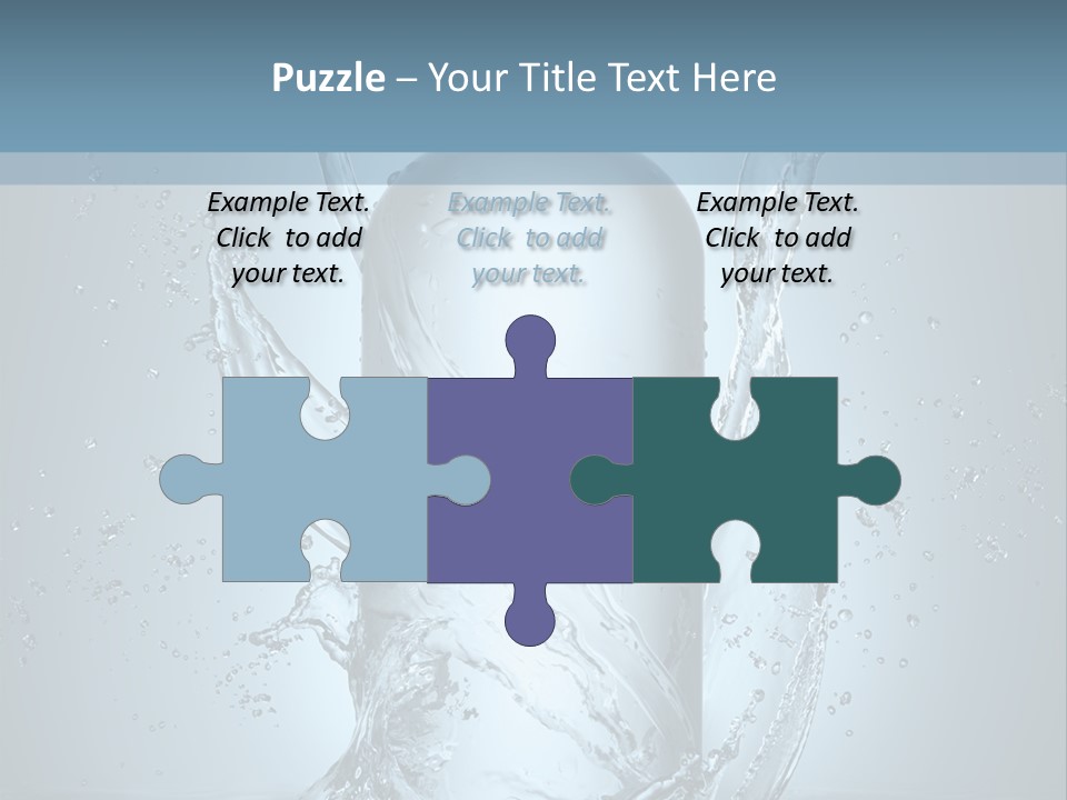 Flow Transparent Russian PowerPoint Template