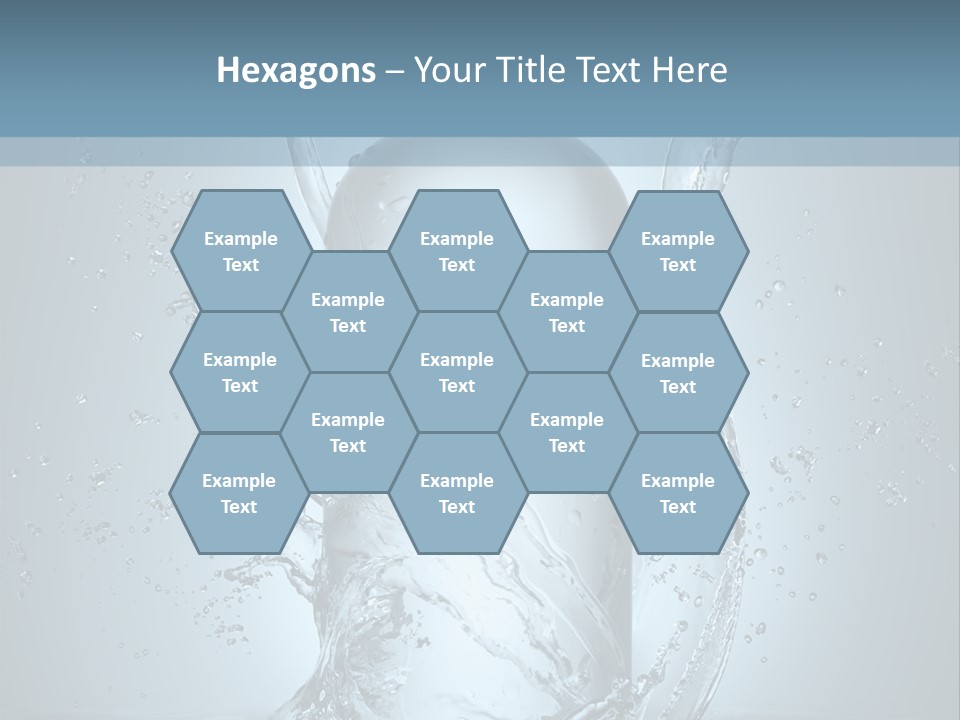 Flow Transparent Russian PowerPoint Template