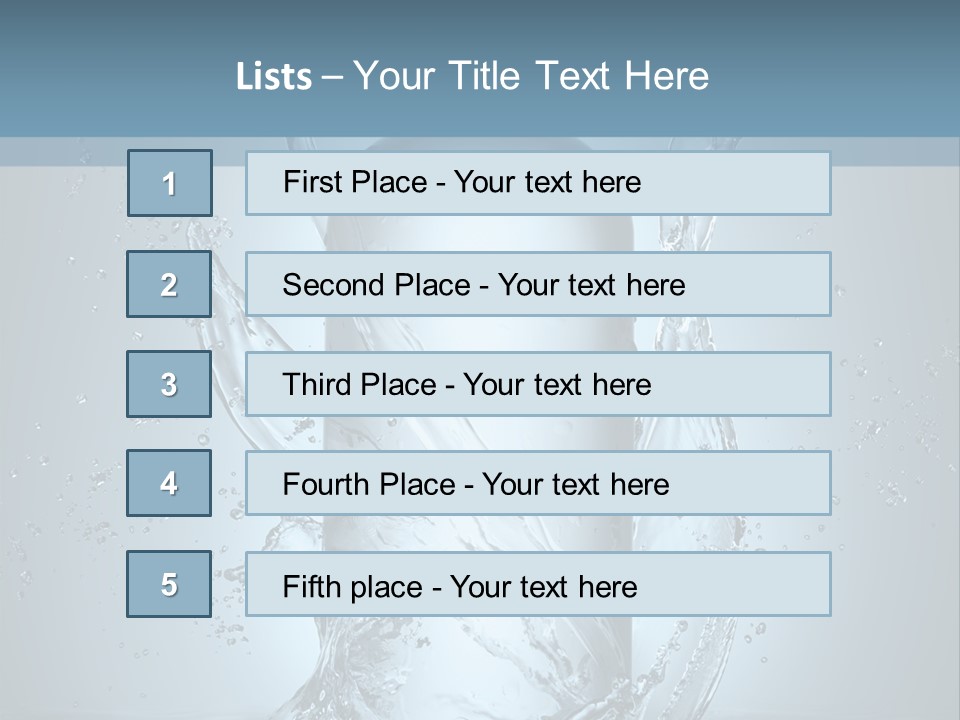 Flow Transparent Russian PowerPoint Template