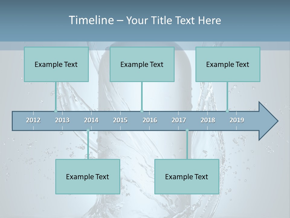 Flow Transparent Russian PowerPoint Template