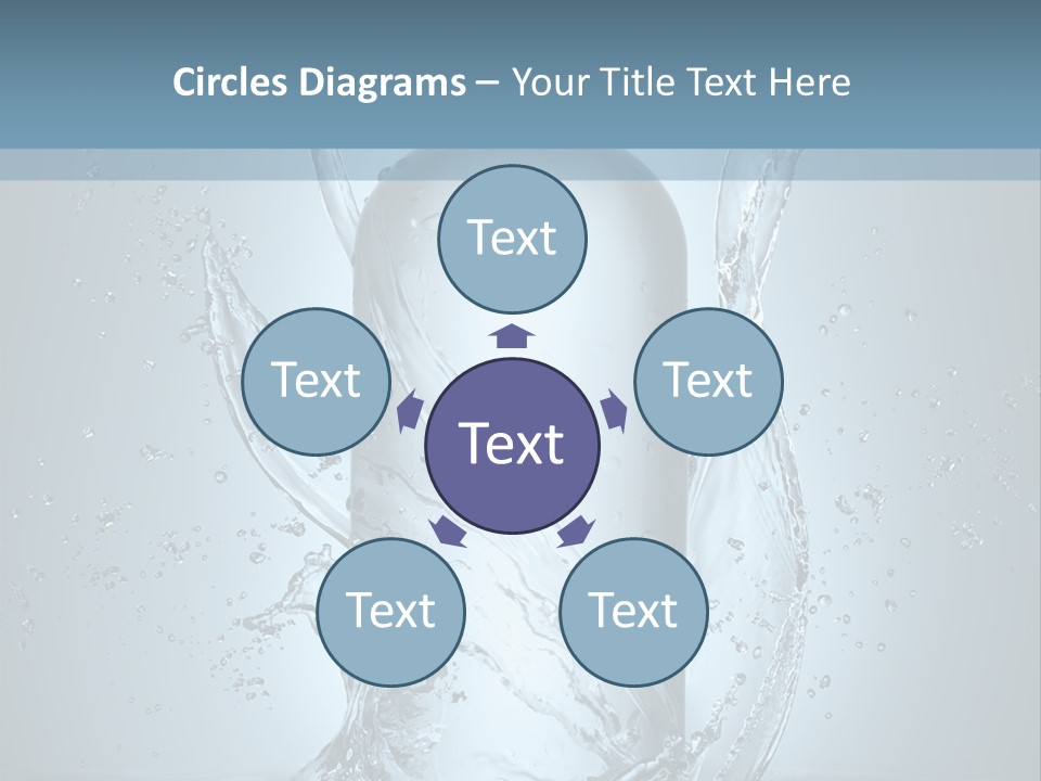 Flow Transparent Russian PowerPoint Template