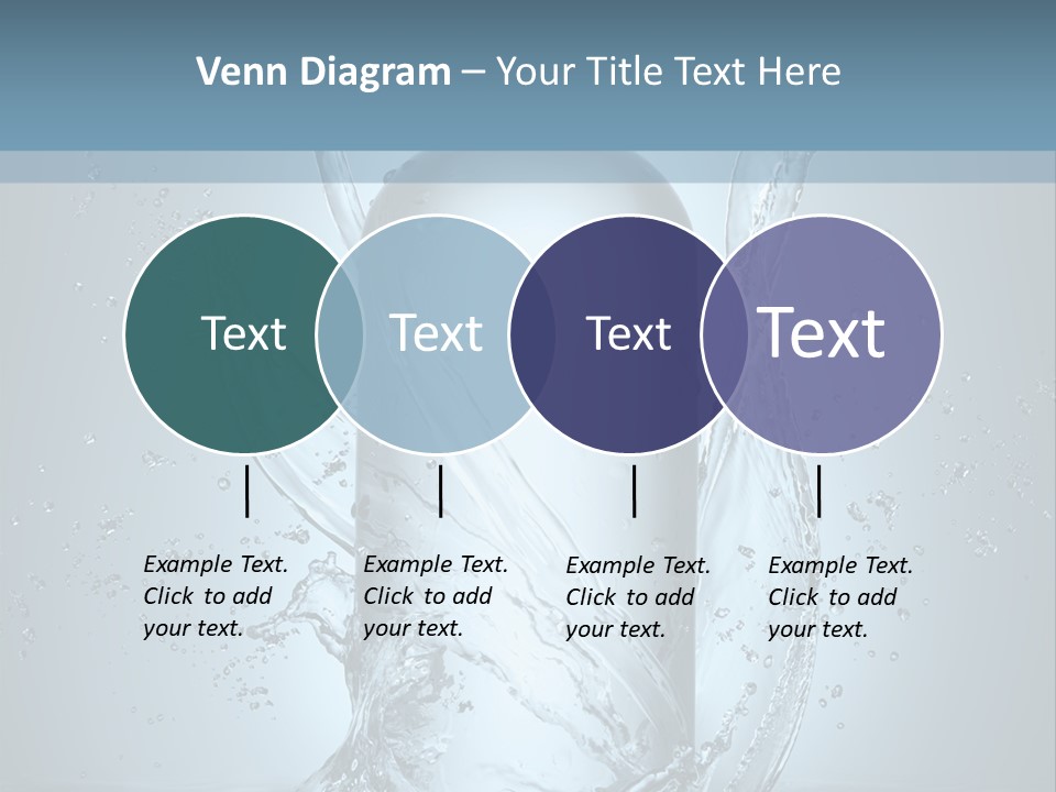 Flow Transparent Russian PowerPoint Template