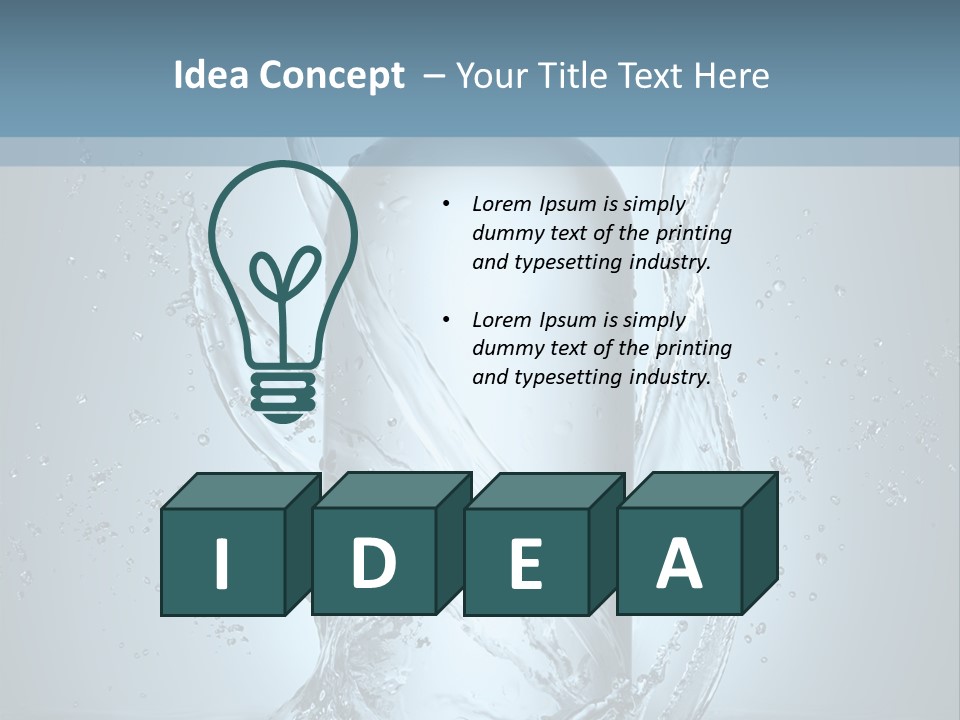 Flow Transparent Russian PowerPoint Template