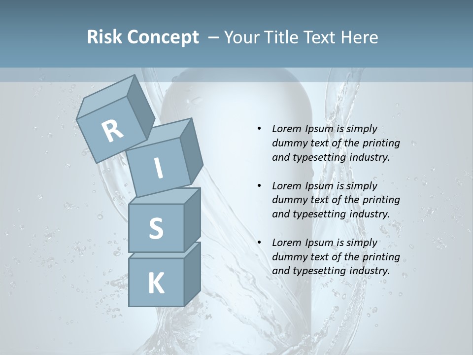 Flow Transparent Russian PowerPoint Template